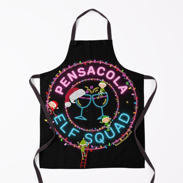 Item preview, Pensacola Elf Squad Christmas Shirt designed and sold by BeachThreadz.