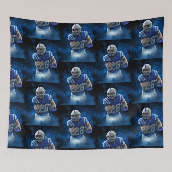 Item preview, Jonathan Taylor Indianapolis Sports Art designed and sold by JRSportsGraphics.