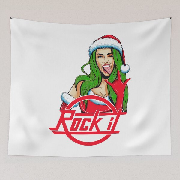 Item preview, Rock It; Christmas; designed and sold by StickerApe.