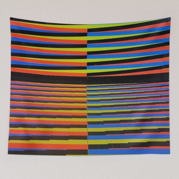 Aperçu de l'œuvre Carlos Cruz-Diez créée et vendue par MARTART9.