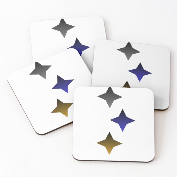 Item preview, Three Stars T-Shirt designed and sold by ArtOtakuNook.