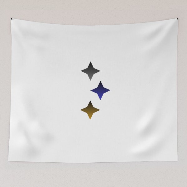 Item preview, Three Stars T-Shirt designed and sold by ArtOtakuNook.