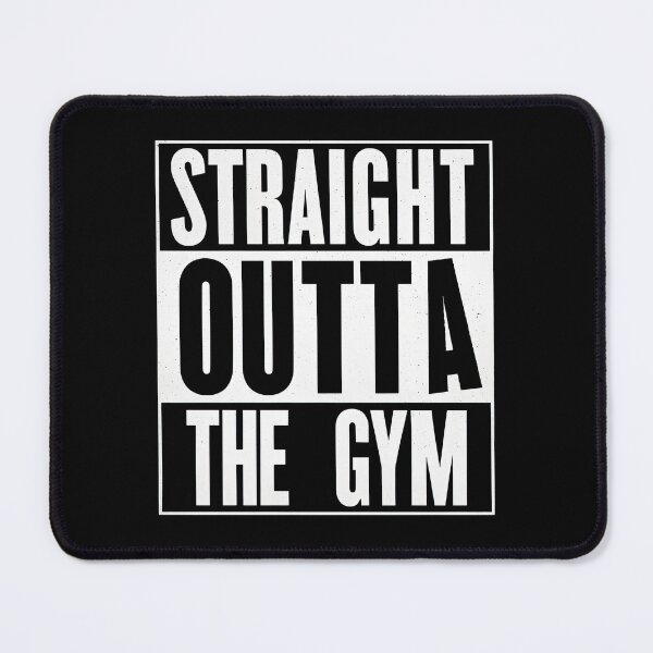 Item preview, Working Out - Straight Outta The Gym designed and sold by Mindful-Designs.