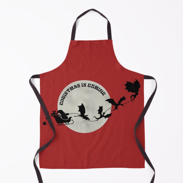 Item preview, Christmas is Coming (Black) designed and sold by MyMushroomGrove.