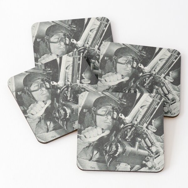 Item preview, Bomb aimer taking aim during world war 2.  designed and sold by artfromthepast.