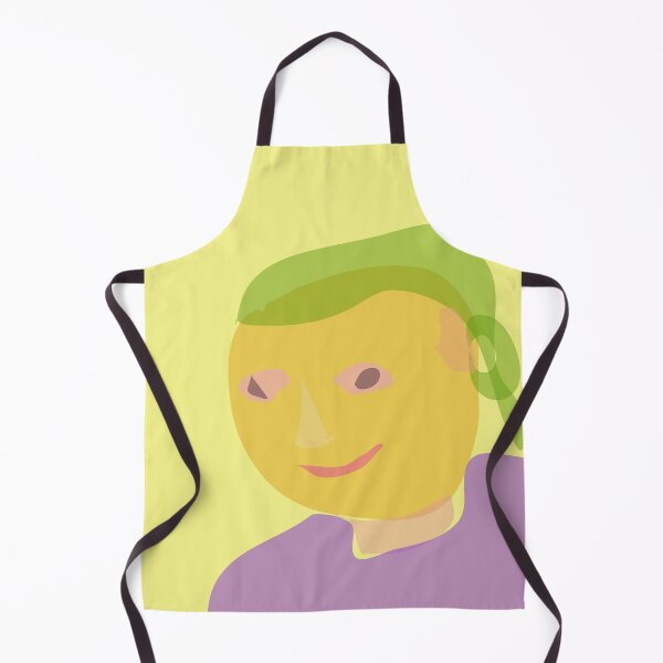 Item preview, Cheerful Cartoon Person with a Delighted Smile on a Colored Background designed and sold by masabo.