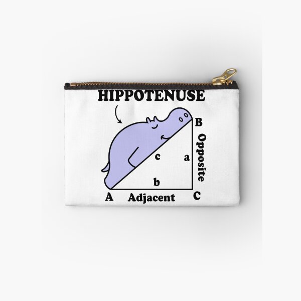 Item preview, Hippotenuse - Hypotenuse Math Pun designed and sold by ScienceCorner.
