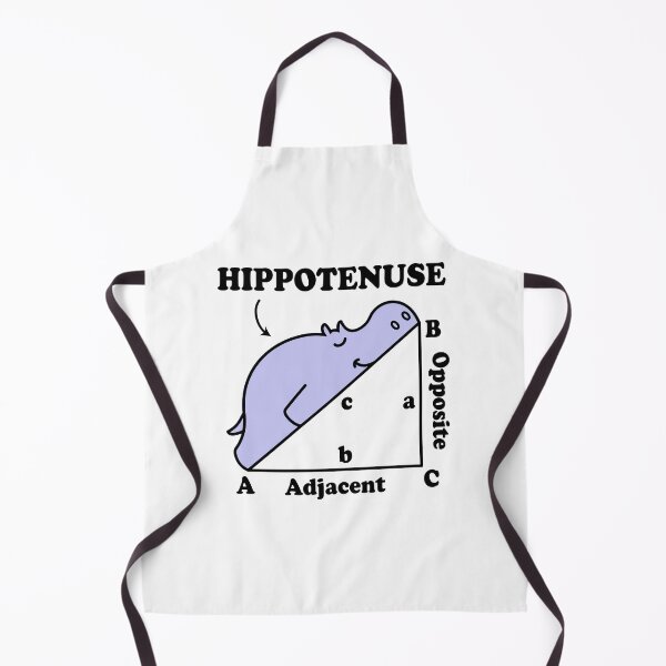 Item preview, Hippotenuse - Hypotenuse Math Pun designed and sold by ScienceCorner.