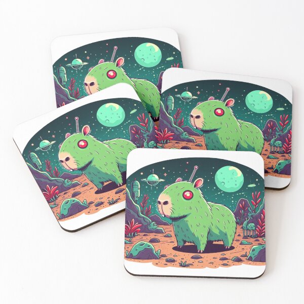 Item preview, Alian capybara designed and sold by Capybara  kingdom.