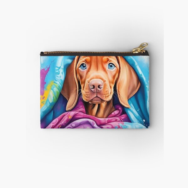 Item preview, Vizsla Puppy Wrapped in a Blanket designed and sold by Wolfheartart.