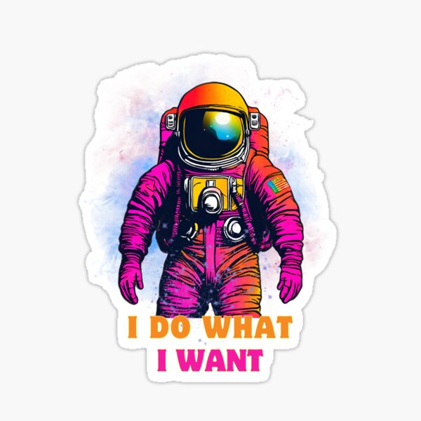 Astronaut Chibi - Bubble-free stickers – AstroHugs