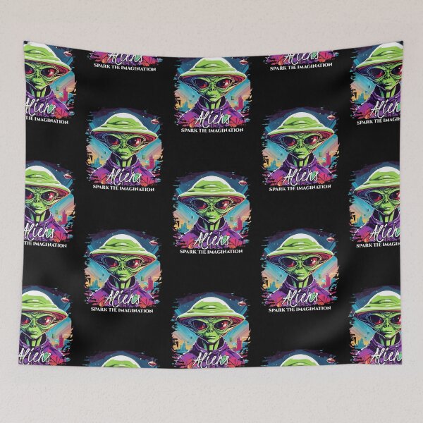 Item preview, Aliens spark the imagination designed and sold by WantStore.