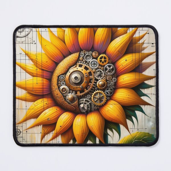 Item preview, Steampunk Sunflower designed and sold by NovosArt.