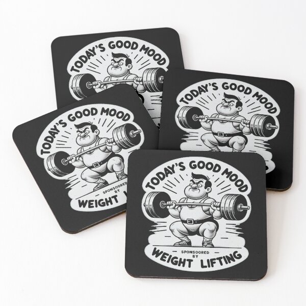 Item preview, Today's Good Mood Sponsored by Weightlifting designed and sold by Mindful-Designs.