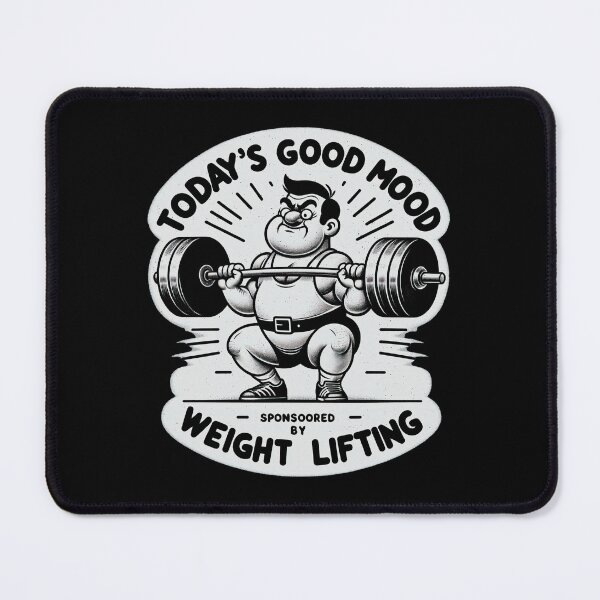Item preview, Today's Good Mood Sponsored by Weightlifting designed and sold by Mindful-Designs.