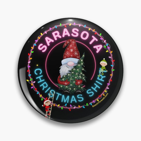 Item preview, Sarasota Santa Claus Christmas Shirt designed and sold by BeachThreadz.