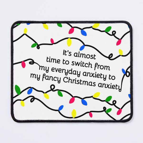 Item preview, Christmas anxiety designed and sold by Fangirlsleep.