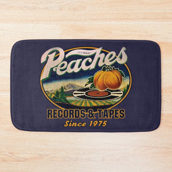 Item preview, Peaches Records and Tapes 1975 Worn designed and sold by Alema Art.