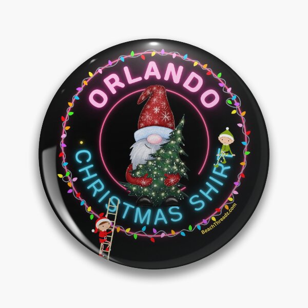 Item preview, Orlando Santa Claus Christmas Shirt designed and sold by BeachThreadz.