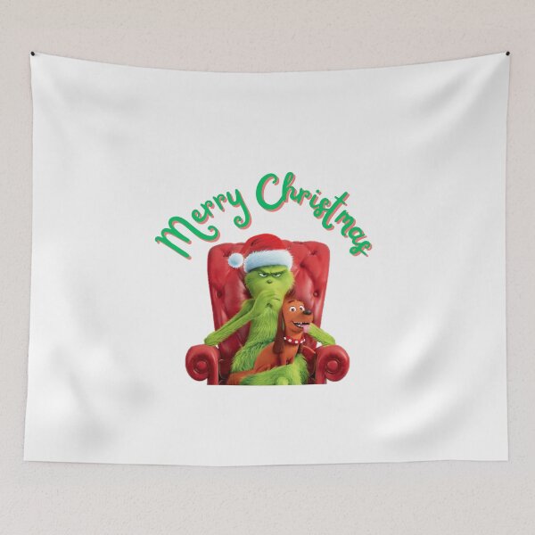Aperçu de l'œuvre Grinch Noël dans le fauteuil créée et vendue par Soycreativa.