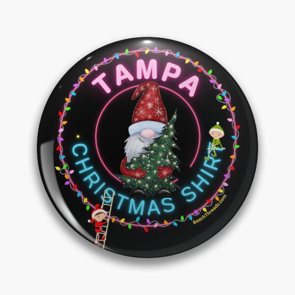 Item preview, Tampa Santa Claus Christmas Shirt designed and sold by BeachThreadz.