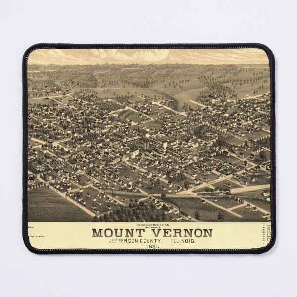 Item preview, Mount Vernon, Illinois (1881) designed and sold by allhistory.