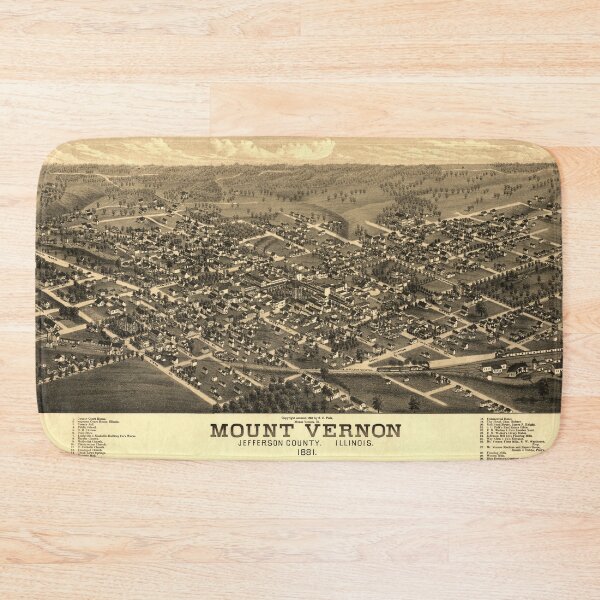 Item preview, Mount Vernon, Illinois (1881) designed and sold by allhistory.