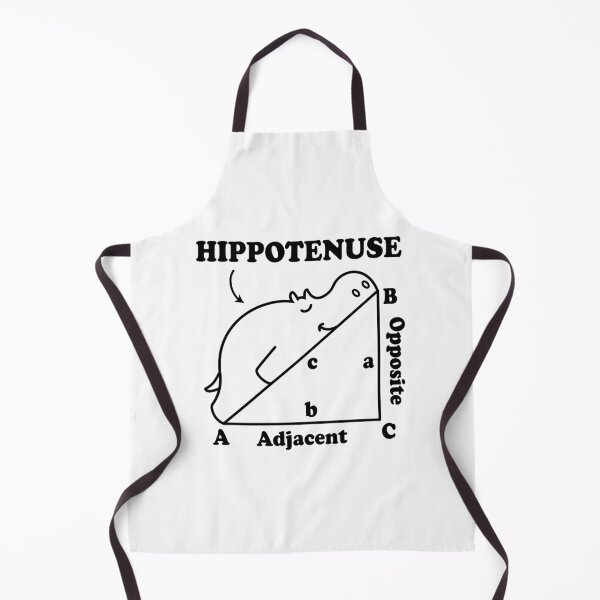 Item preview, Hippotenuse - Hypotenuse Math Pun designed and sold by ScienceCorner.