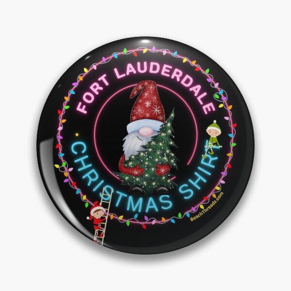 Item preview, Fort Lauderdale Santa Claus Christmas Shirt designed and sold by BeachThreadz.