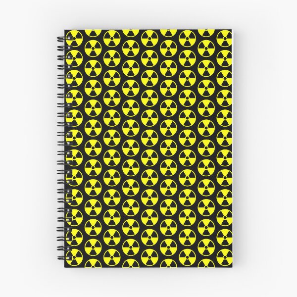 Item preview, Nuclear Symbol (tight little grid on black) designed and sold by Tree45.