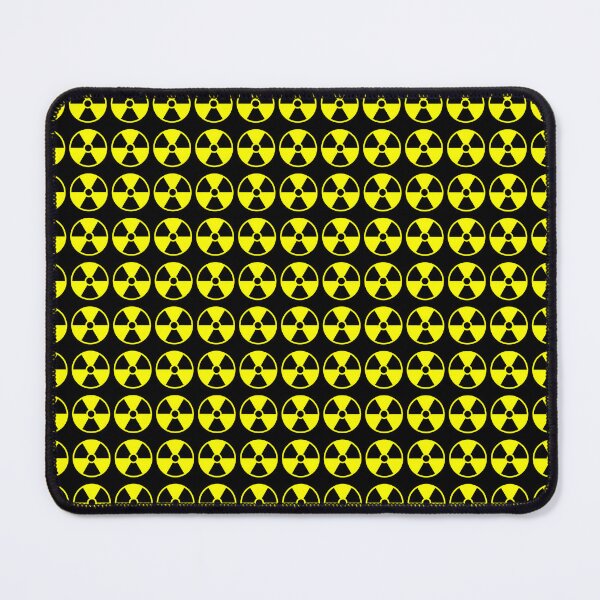 Item preview, Nuclear Symbol (tight little grid on black) designed and sold by Tree45.