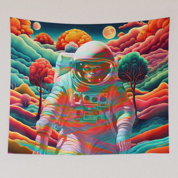 Item preview, Psychedelic Astronaut designed and sold by Icarusismart.