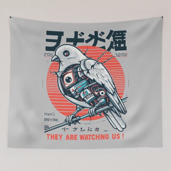 Item preview, THEY ARE WATCHING US! designed and sold by RafaelLima7.