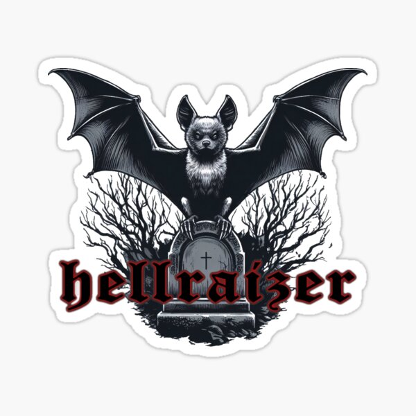 HellRaizer Bat Sticker