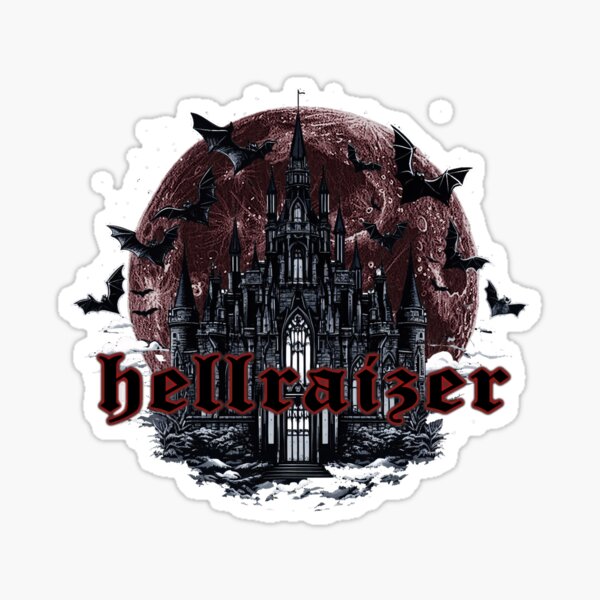 HellRaizer Castle Blood Moon Sticker
