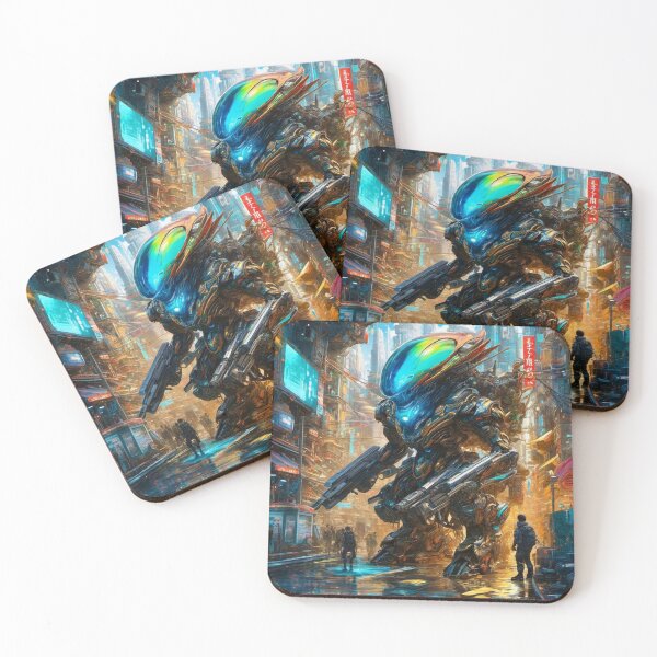 Item preview, Mech Defender 3 - Sci Fi Art Concepts designed and sold by Delerat7.