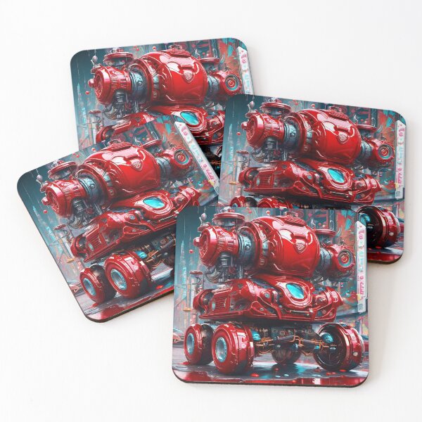 Item preview, Red Rover Robot - Cyber City concept designed and sold by Delerat7.