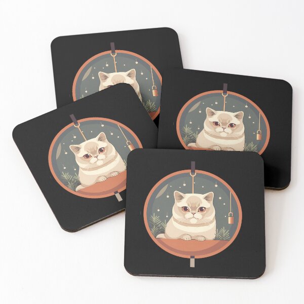 Item preview, Exotic Shorthair Cat Xmas Ornament, Love Cats designed and sold by Logiamerch.