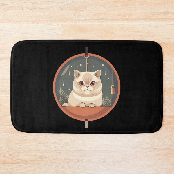 Item preview, Exotic Shorthair Cat Xmas Ornament, Love Cats designed and sold by Logiamerch.