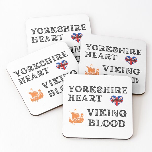 Item preview, Yorkshire Heart Viking Blood. Gift ideas for historical enthusiasts. designed and sold by LindaLG.