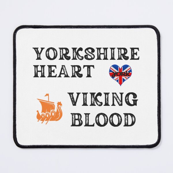 Item preview, Yorkshire Heart Viking Blood. Gift ideas for historical enthusiasts. designed and sold by LindaLG.
