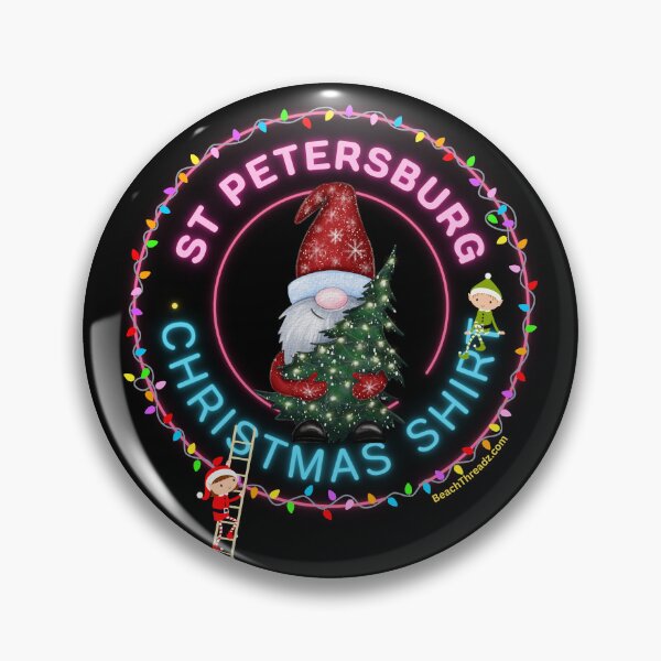Item preview, St Petersburg Santa Claus Christmas Shirt designed and sold by BeachThreadz.
