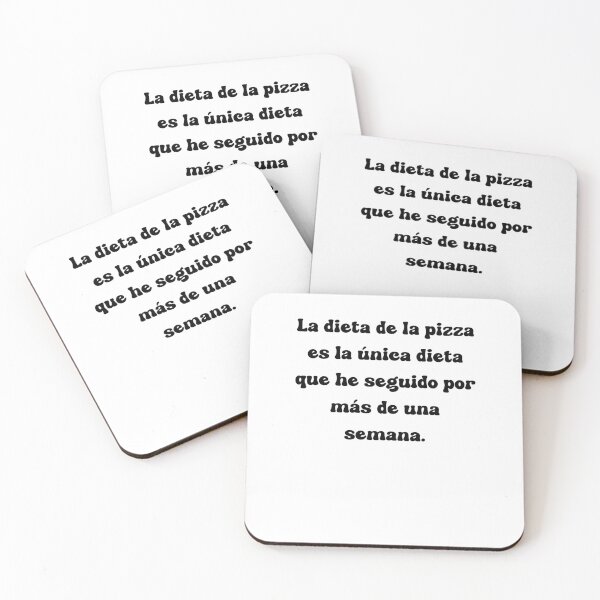 Item preview, La dieta de la pizza es la única dieta que he seguido por más de una semana. designed and sold by Mechanical-Artt.