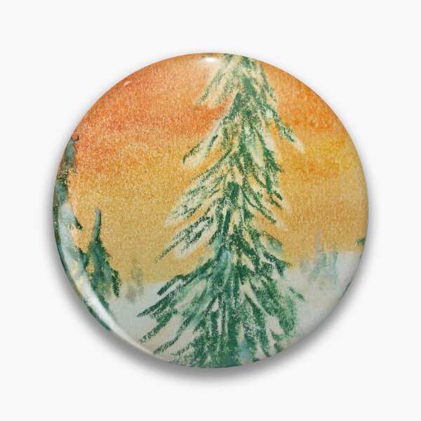 Item preview, Snow Covered Pines at Sunset designed and sold by Scott and Mary Schneider art_photography.