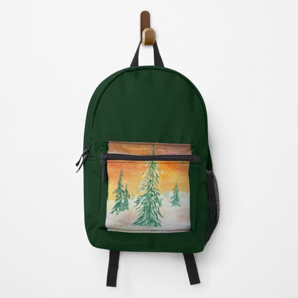 Item preview, Snow Covered Pines at Sunset designed and sold by Scott and Mary Schneider art_photography.