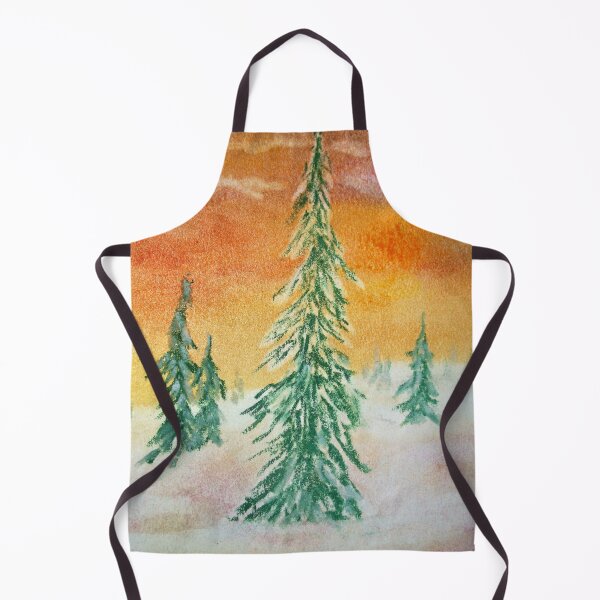 Item preview, Snow Covered Pines at Sunset designed and sold by Scott and Mary Schneider art_photography.