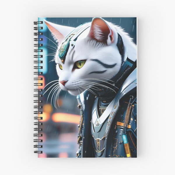 Artikelvorschau, Cyberpunk-Katze entworfen und verkauft von Decyo.