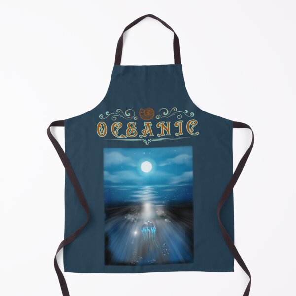 Item preview, Moonlit Ocean and Jellyfish designed and sold by Iiswaz.