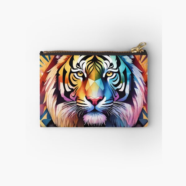 Item preview,  Colorful Tiger Digital Art designed and sold by deepakrode7.