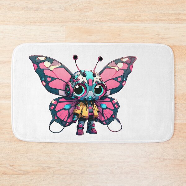Item preview, Cute Cyberpunk Robot Butterfly! designed and sold by kukamatsu.